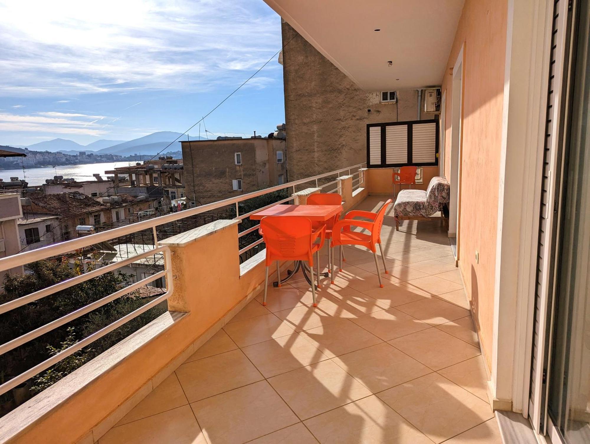 Sarah'S Apartments - 5 Min Walk To Beaches & Boulevard - Big Balcony! Sarande Luaran gambar