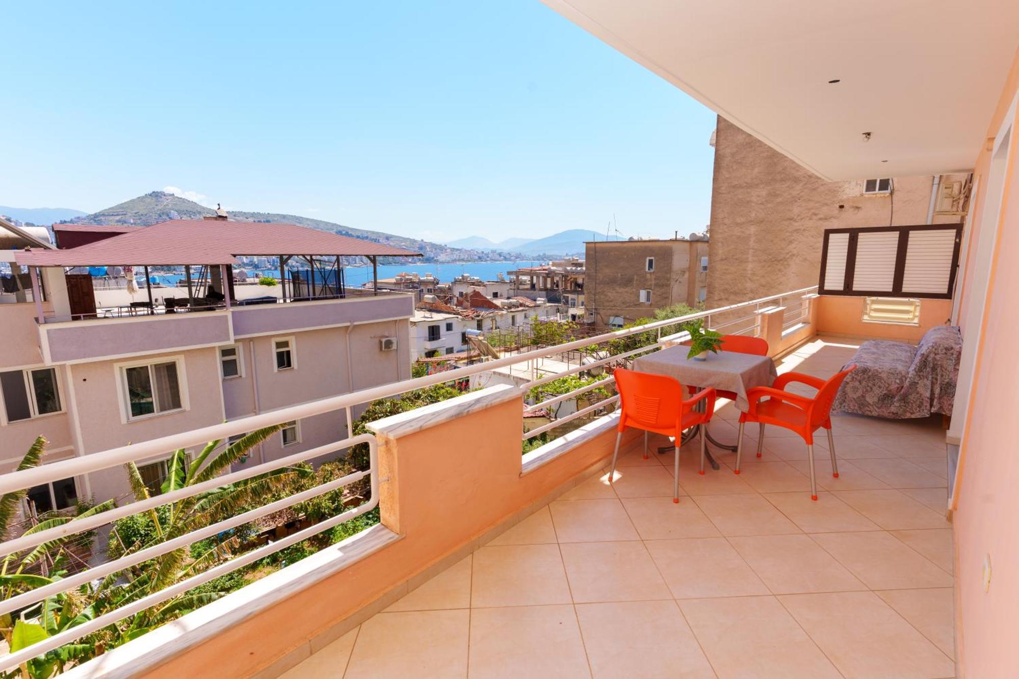 Sarah'S Apartments - 5 Min Walk To Beaches & Boulevard - Big Balcony! Sarande Luaran gambar