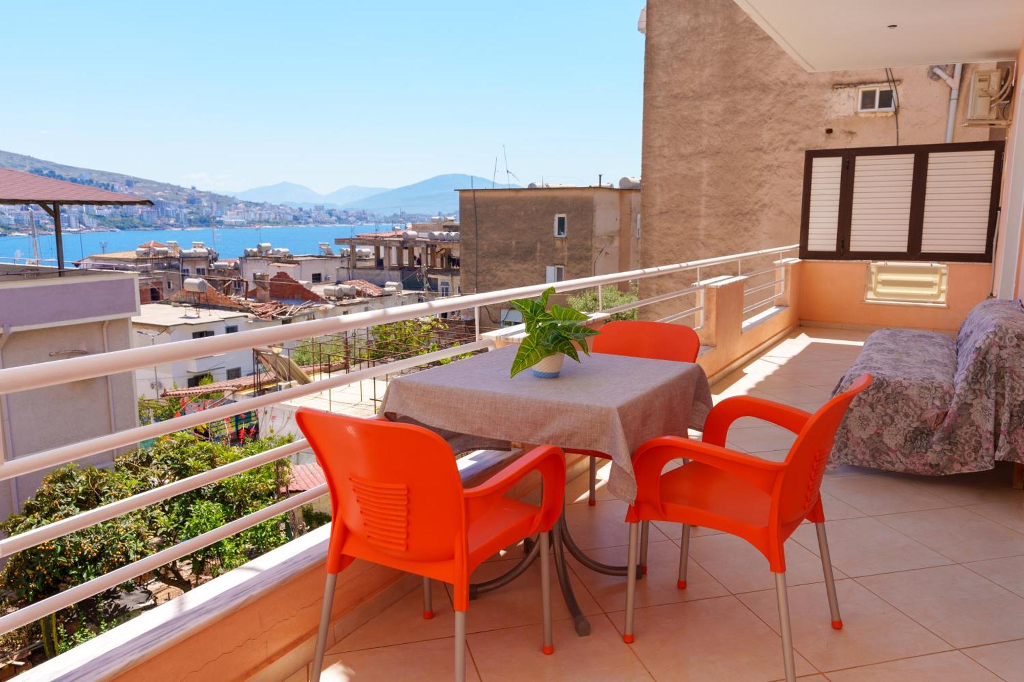 Sarah'S Apartments - 5 Min Walk To Beaches & Boulevard - Big Balcony! Sarande Luaran gambar