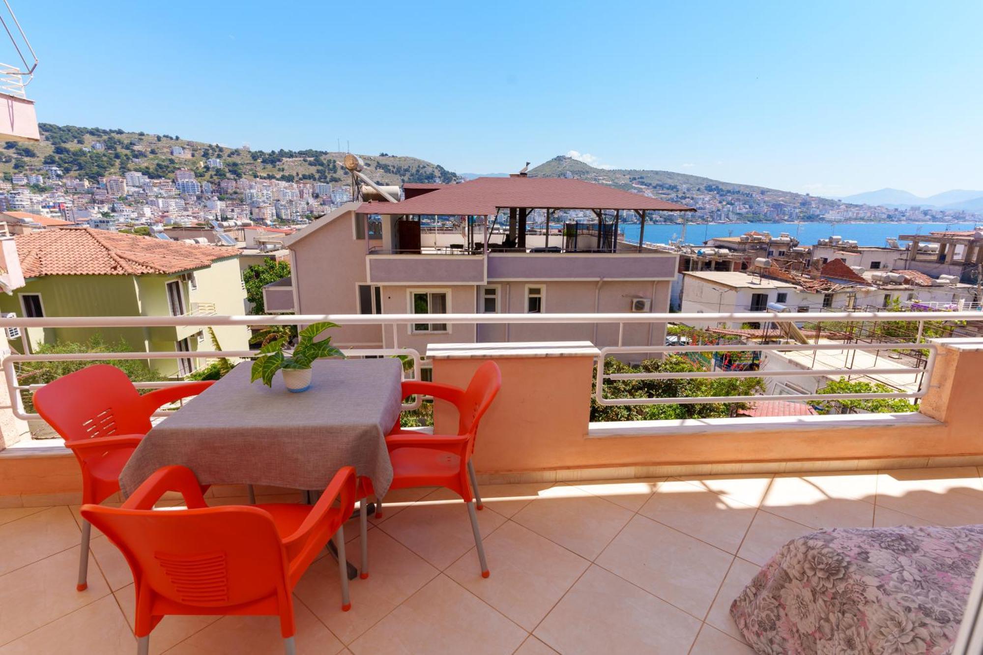 Sarah'S Apartments - 5 Min Walk To Beaches & Boulevard - Big Balcony! Sarande Luaran gambar